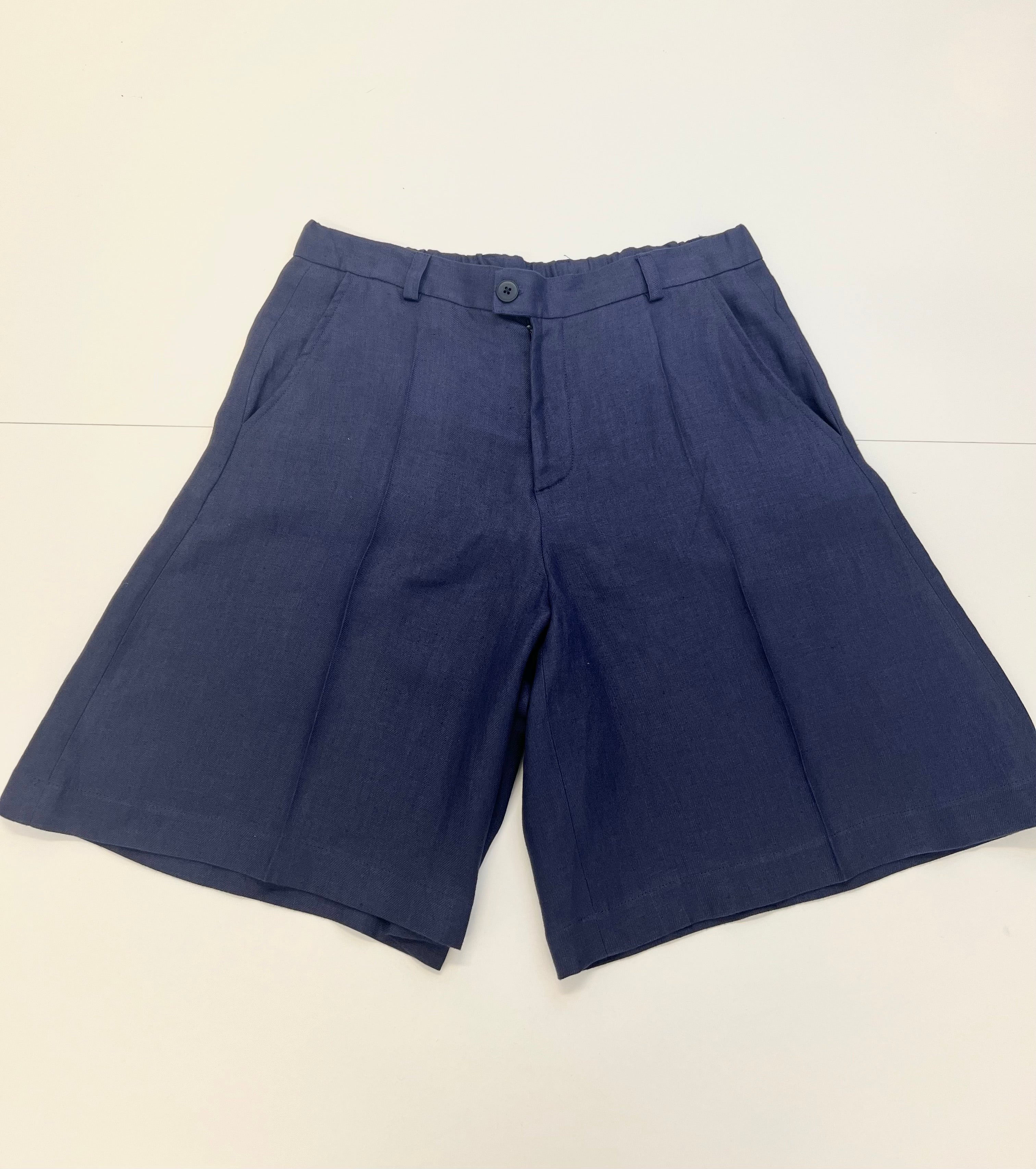 Urban Kabuki Blu | Completo Lino Sostenibile Oversize Unisex Tg XL
