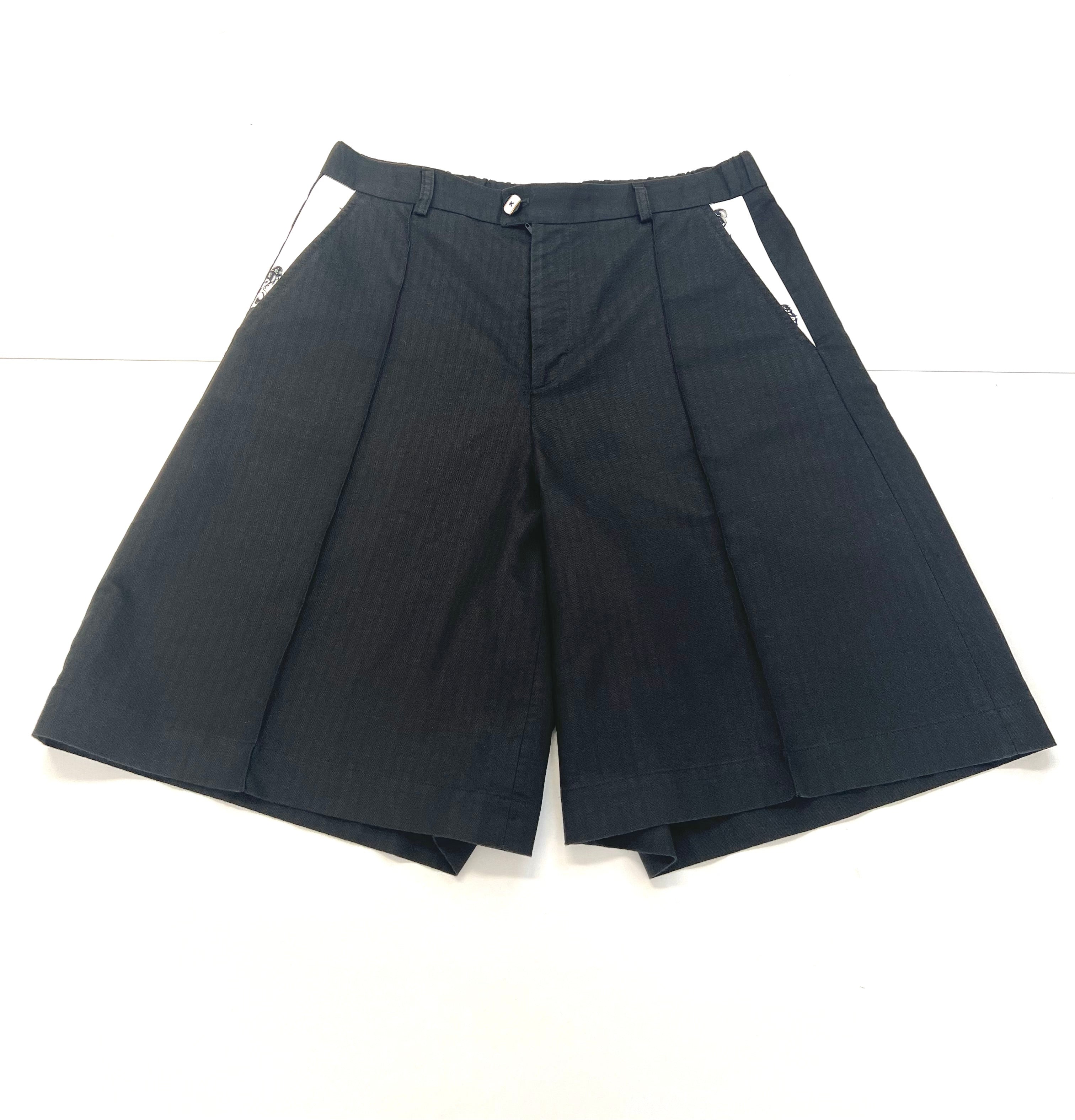 Kabuki Etoile Nero | Completo Lino-Cotone Oversize Unisex Tg L