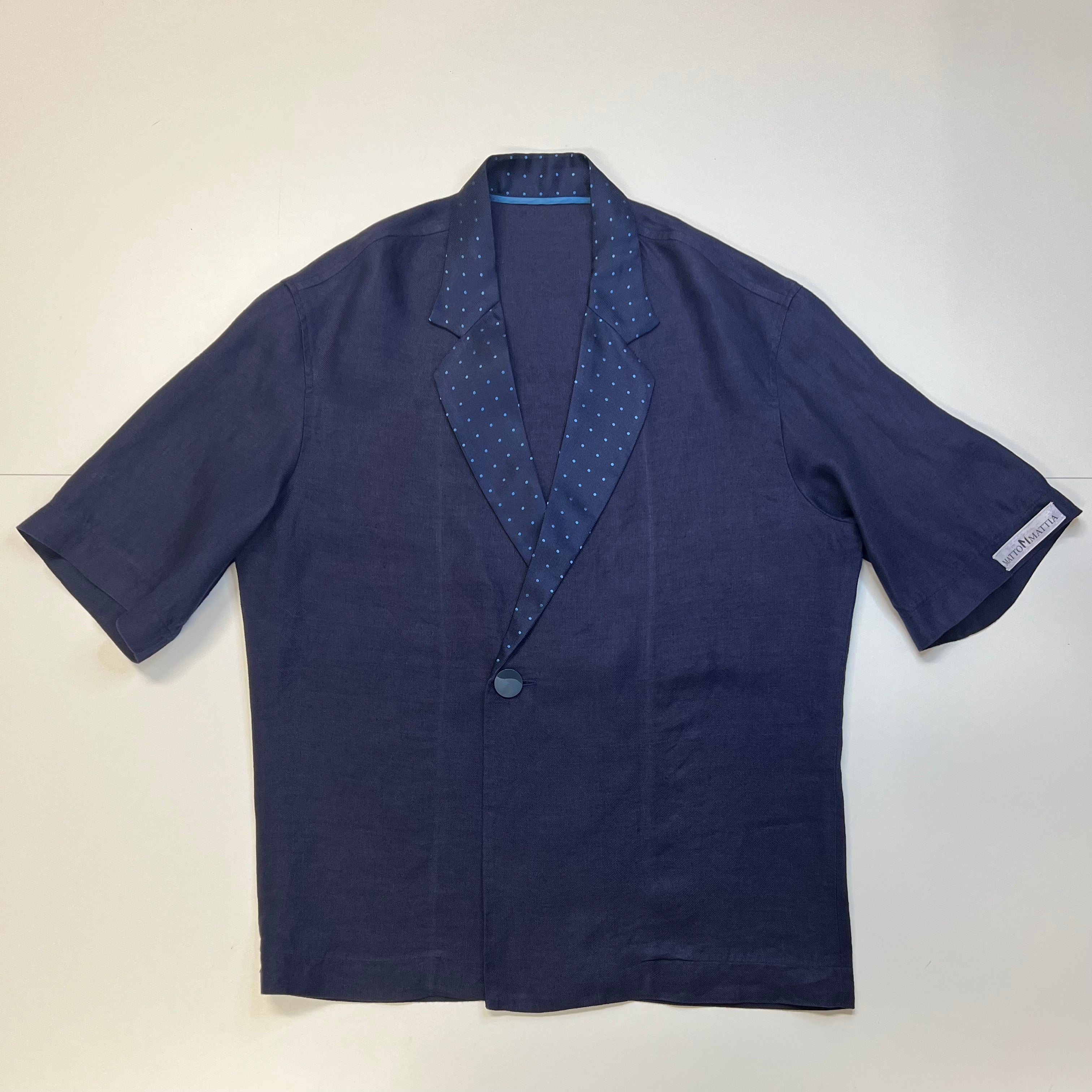 Kabuki Urbano Night Dot | Completo Lino Sostenibile Unisex L