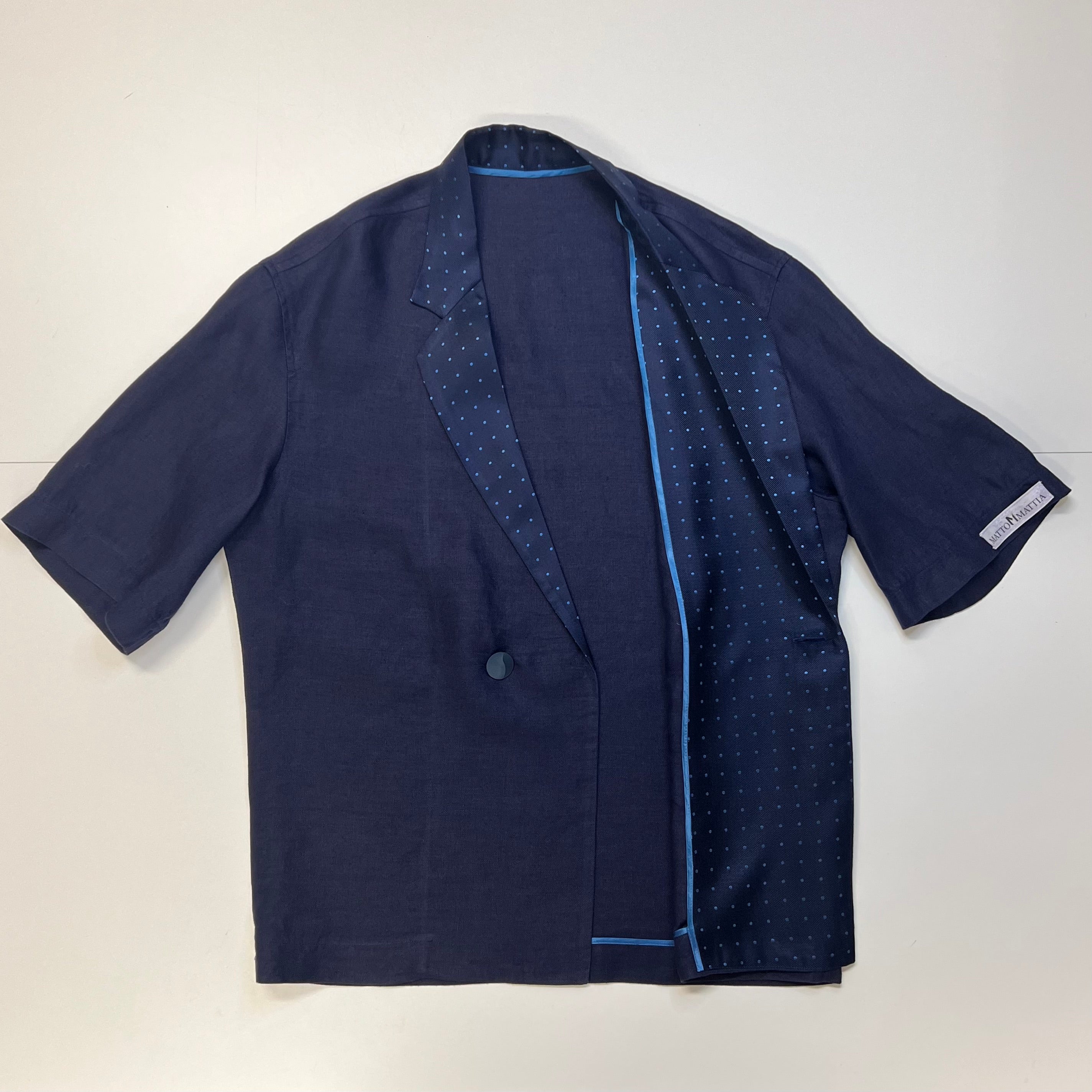 Kabuki Urbano Night Dot | Completo Lino Sostenibile Unisex L