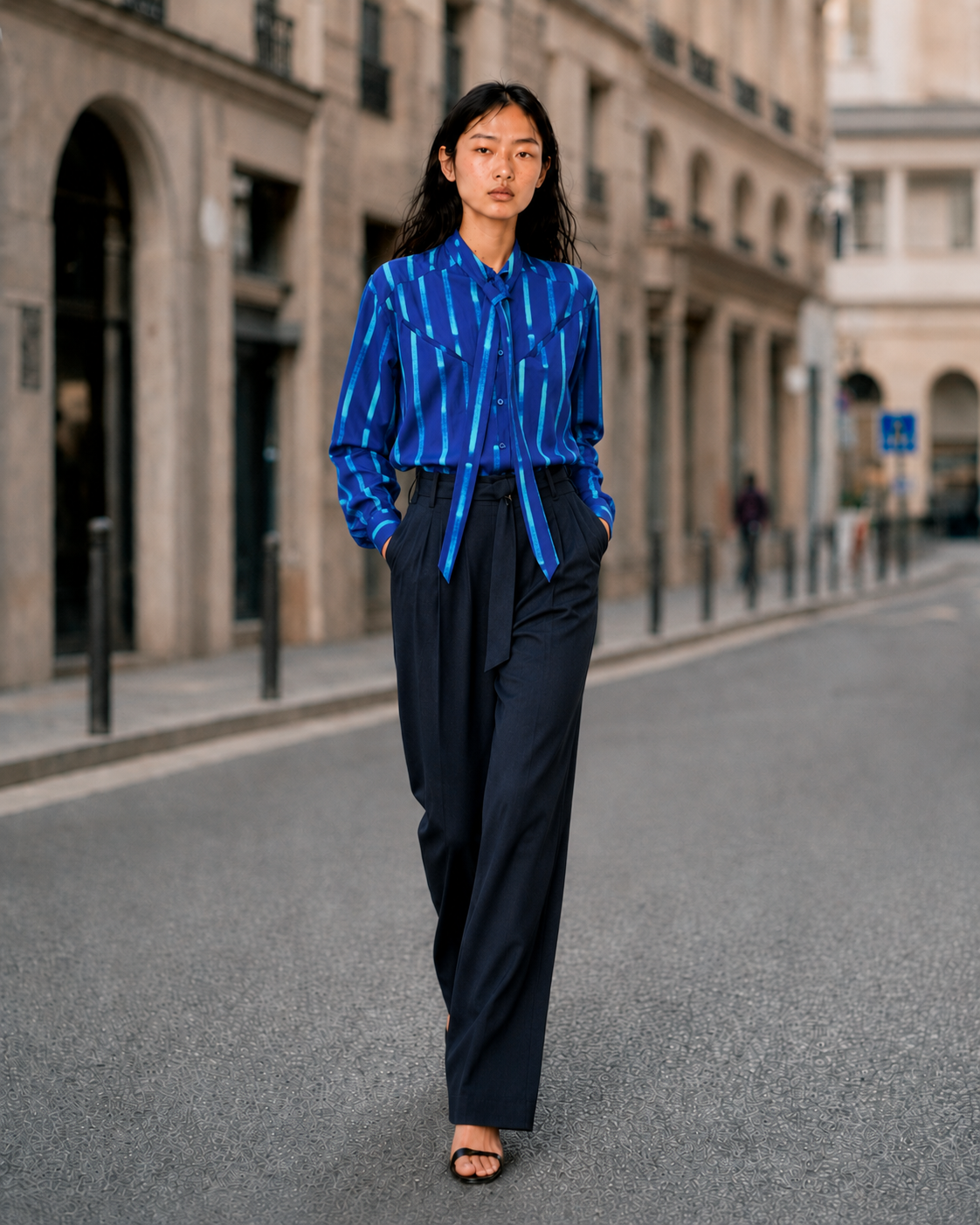 Köhan – Jumpsuit Unisex Oversize con Collo a Sciarpa