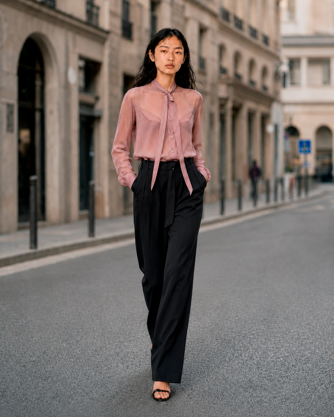Köhan – Jumpsuit Unisex Oversize con Collo a Sciarpa