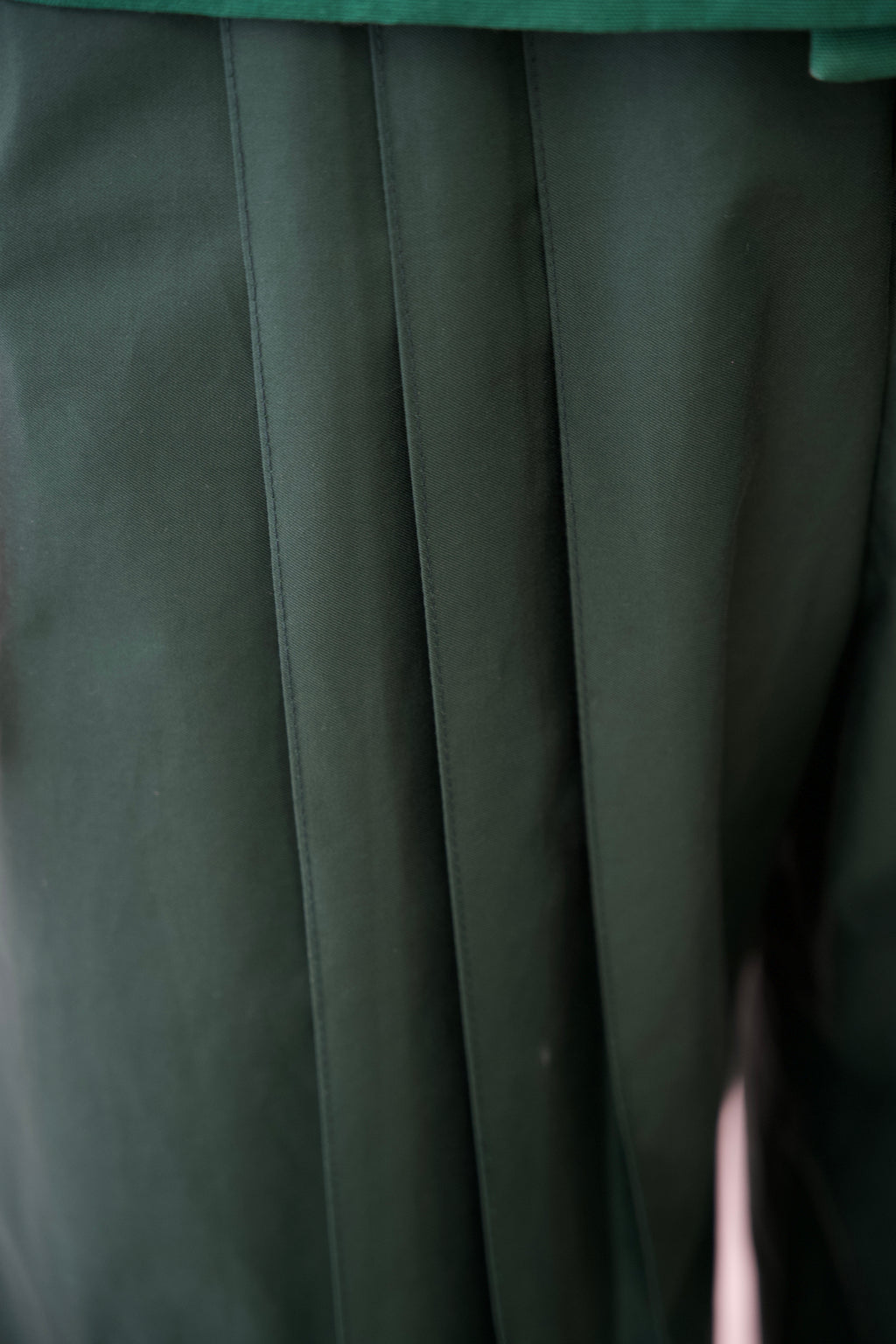 Kendo Trench Pantalone Wide Leg | Vita Alta Cotone Tecnico Unisex