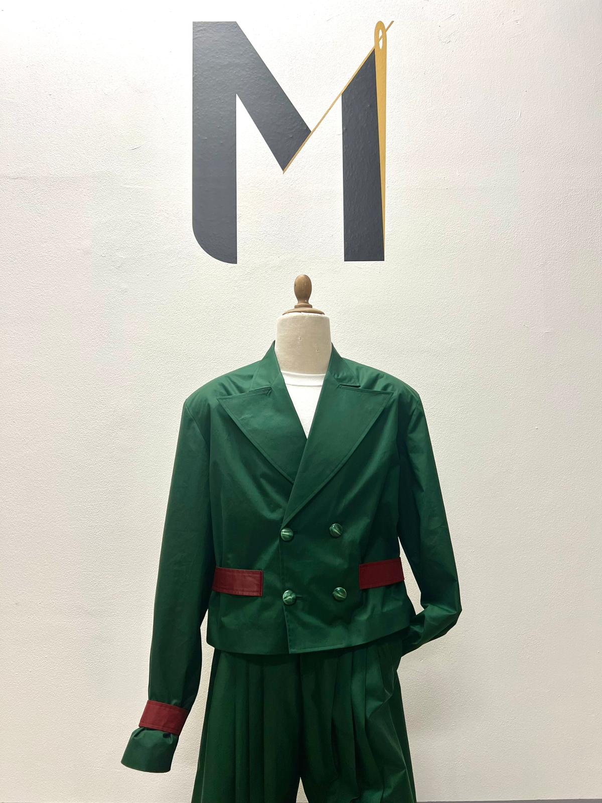 Vorn Trench Doppiopetto Crop | Oversize Cotone Tecnico Unisex L